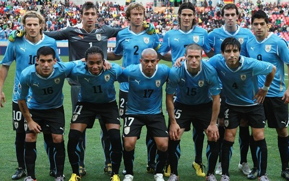 Uruguay semifinalista de Sudafrica 2010